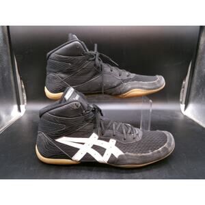 ASICS Matflex 7 Wrestling/Boxing Shoes Men 12 Black Athletic Performance
